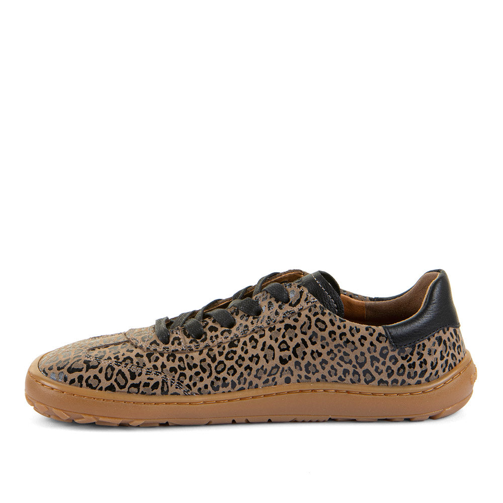 Barefoot Sneaker F-Motion in Beige+ with Animal Print