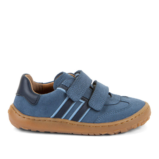 Barefoot F-Motion Leather Sneakers in Denim