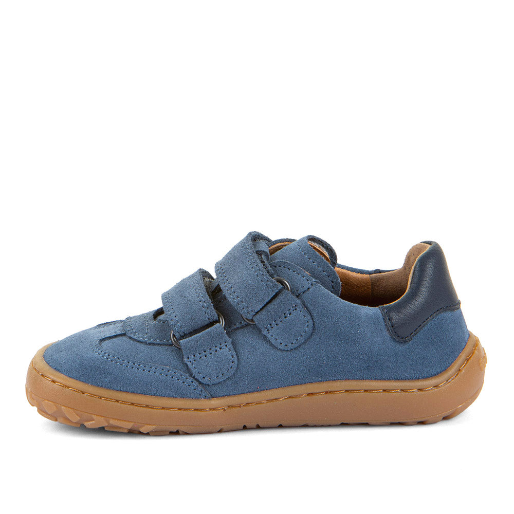 Barefoot F-Motion Leather Sneakers in Denim