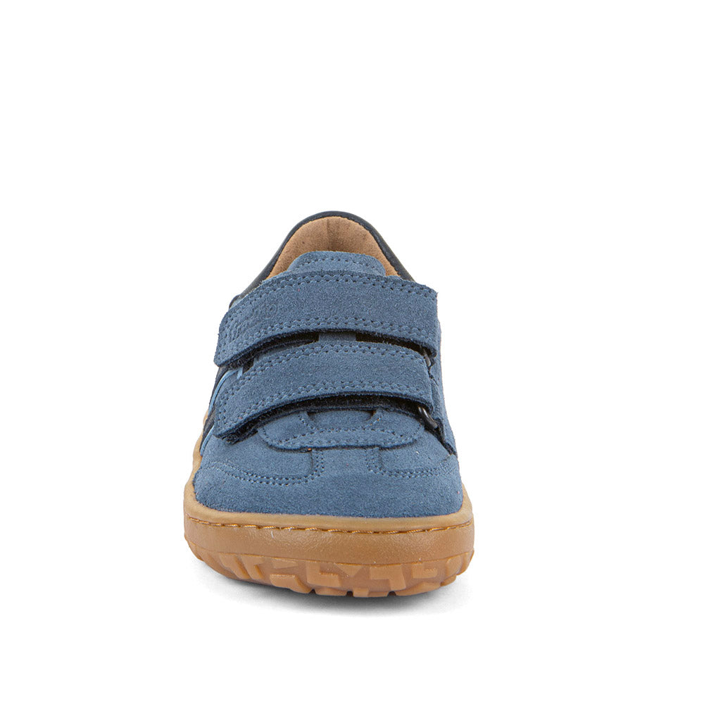 Barefoot F-Motion Leather Sneakers in Denim