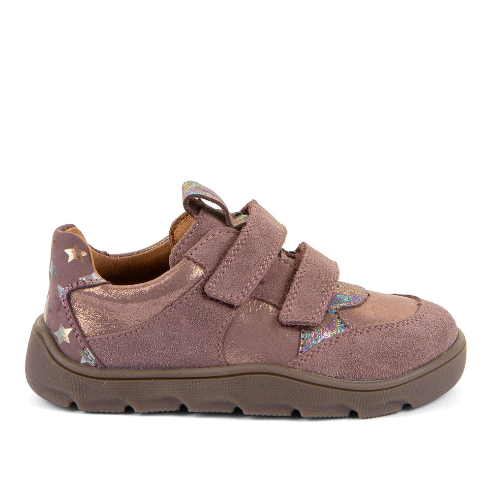 Zeru Spring Sneaker – Lightweight Leather Shoe in Dark Pink