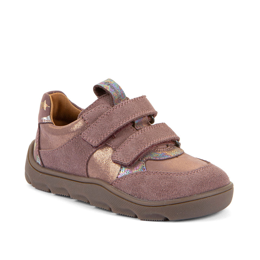 Zeru Spring Sneaker – Lightweight Leather Shoe in Dark Pink
