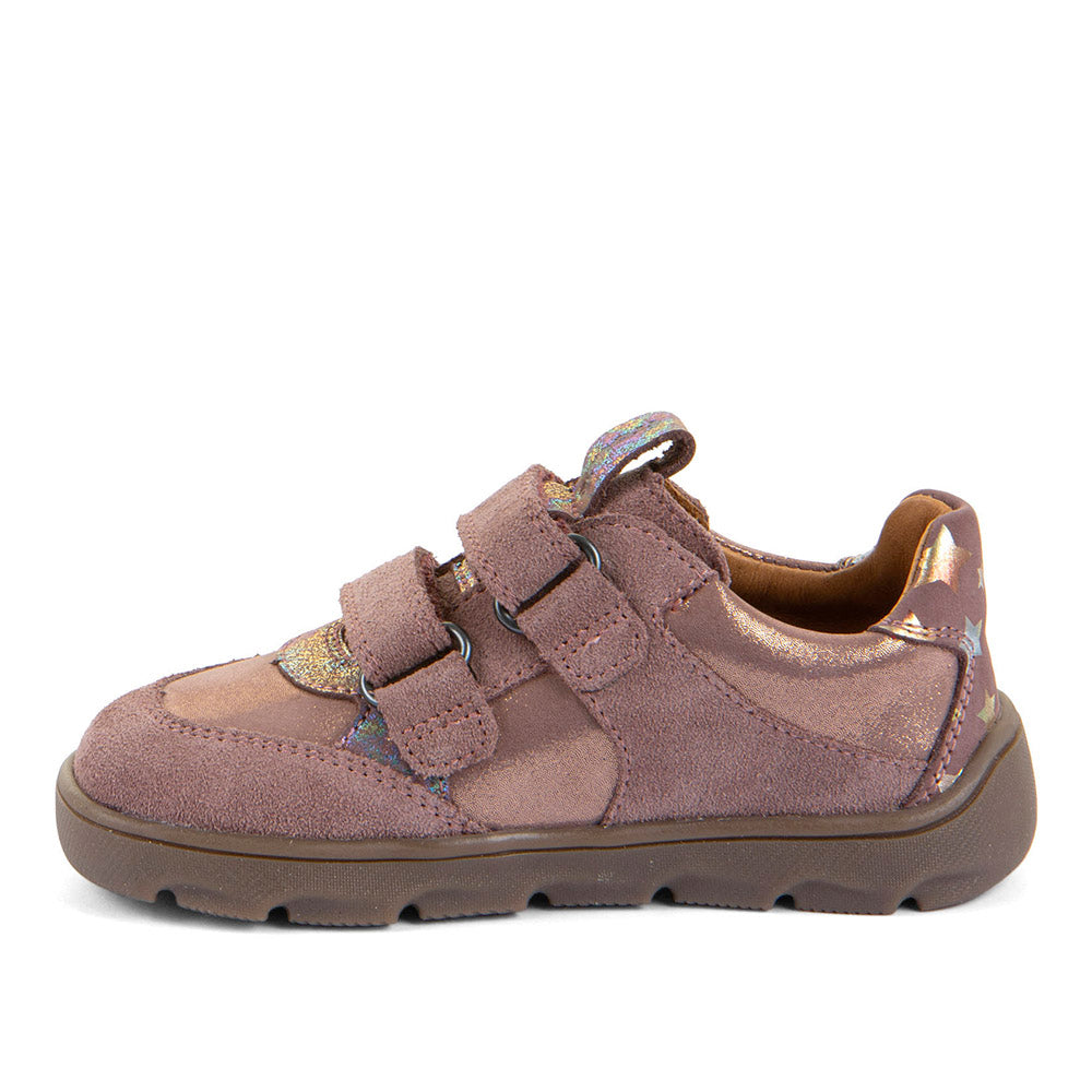 Zeru Spring Sneaker – Lightweight Leather Shoe in Dark Pink