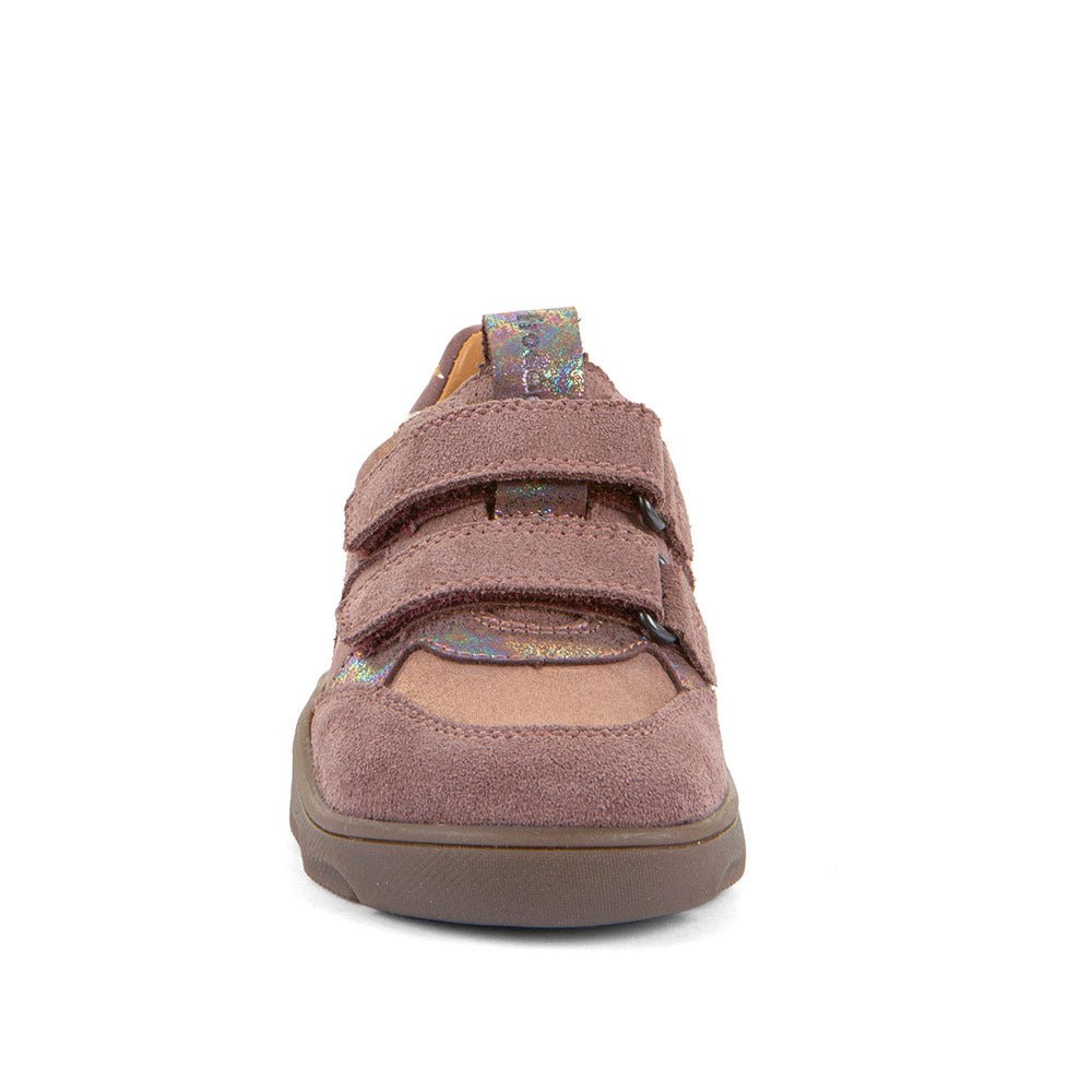 Zeru Spring Sneaker – Lightweight Leather Shoe in Dark Pink