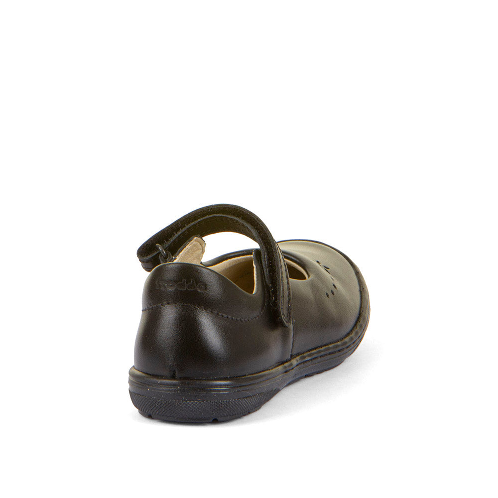 Mia Black Mary Jane - Leather School Shoe