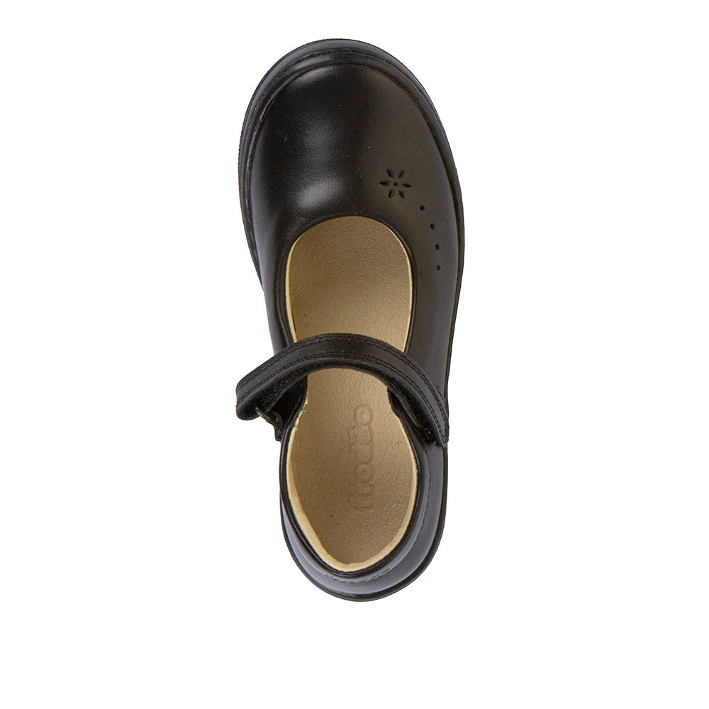 Mia Black Mary Jane - Leather School Shoe