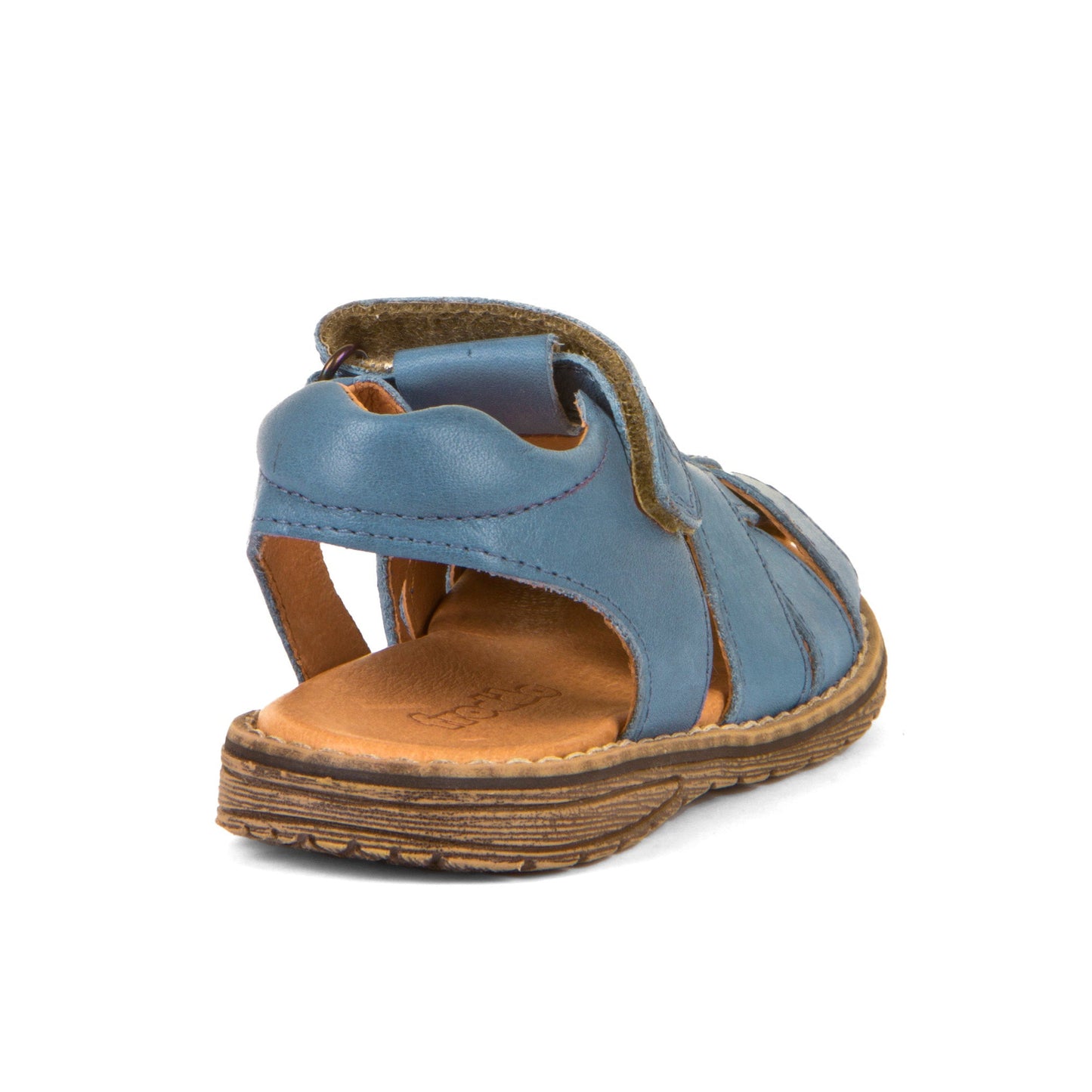 Daros Sandal – Open Heel Leather Fisherman Sandal for Kids in Jeans