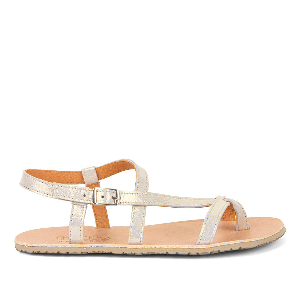Barefoot Sandal Flexy in Gold Shine