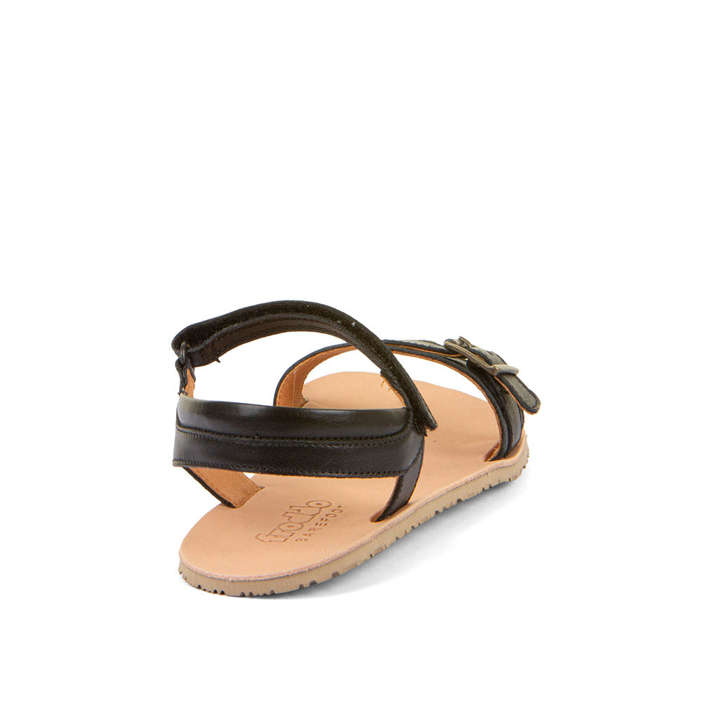 Barefoot Sandal Flexy Buckle in Black