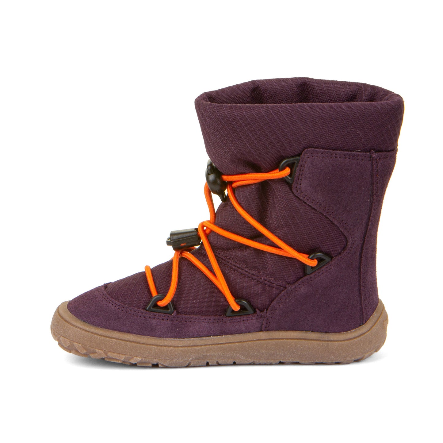 Barefoot TEX Track Wool Boots in Purple - Waterproof