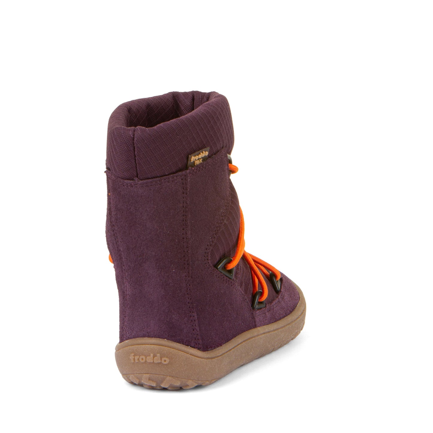 Barefoot TEX Track Wool Boots in Purple - Waterproof