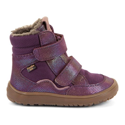 Barefoot TEX Winter Boots – Waterproof Wool-Lined Leather&Mesh Boots in Multicolour