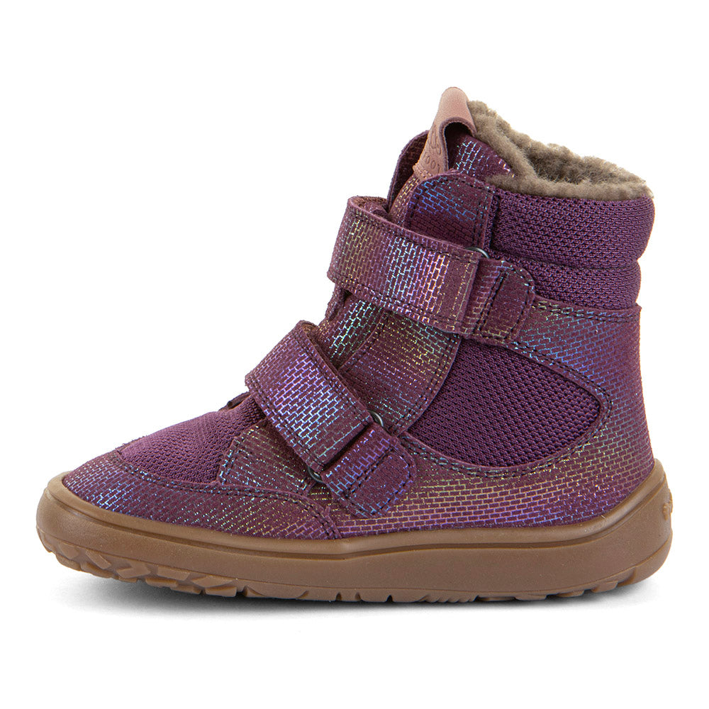 Barefoot TEX Winter Boots – Waterproof Wool-Lined Leather&Mesh Boots in Multicolour