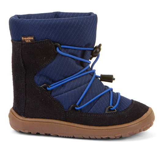 Barefoot TEX Track Wool Boots in Blue - Waterproof