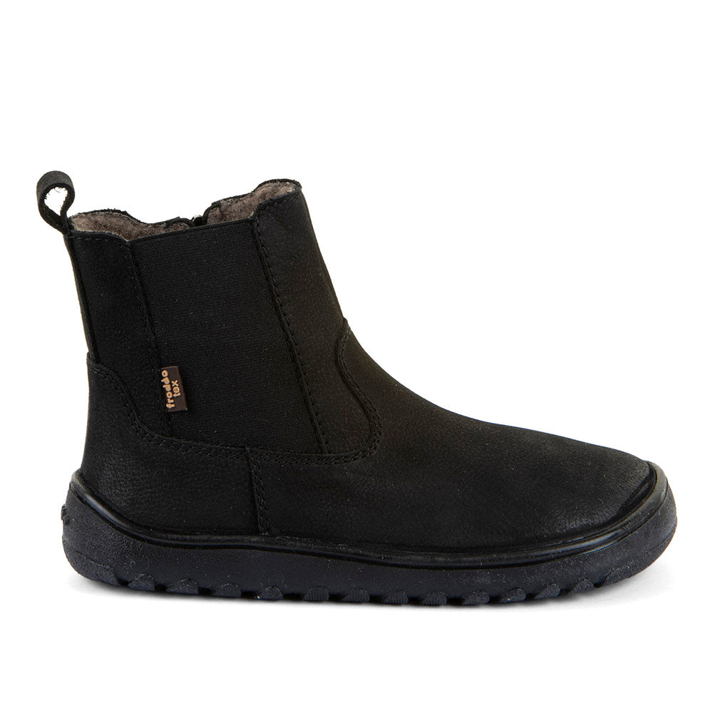 Barefoot UP Chelys Wool Waterproof Boots in Black