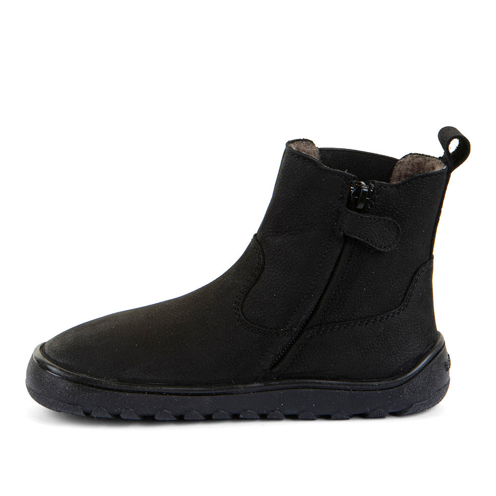 Barefoot UP Chelys Wool Waterproof Boots in Black
