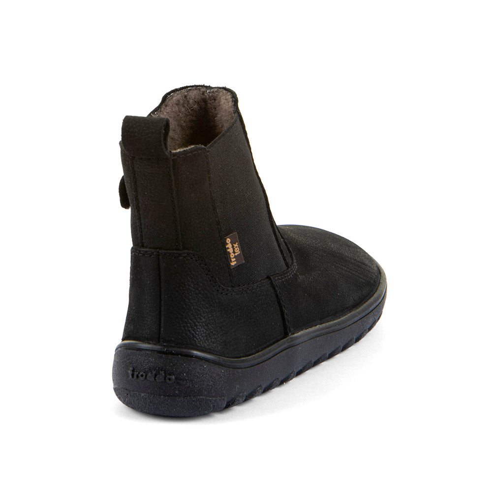 Barefoot UP Chelys Wool Waterproof Boots in Black