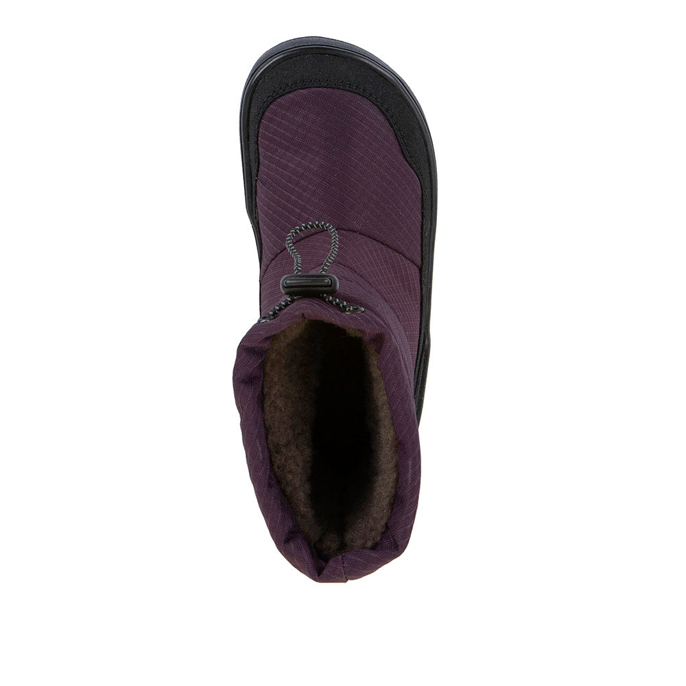 Barefoot UP TEX Snow Wool Boots in Purple - Waterproof