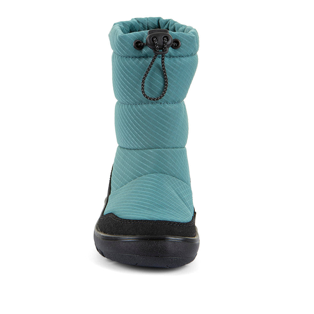 Barefoot UP TEX Snow Wool Boots in Petroleum - Waterproof