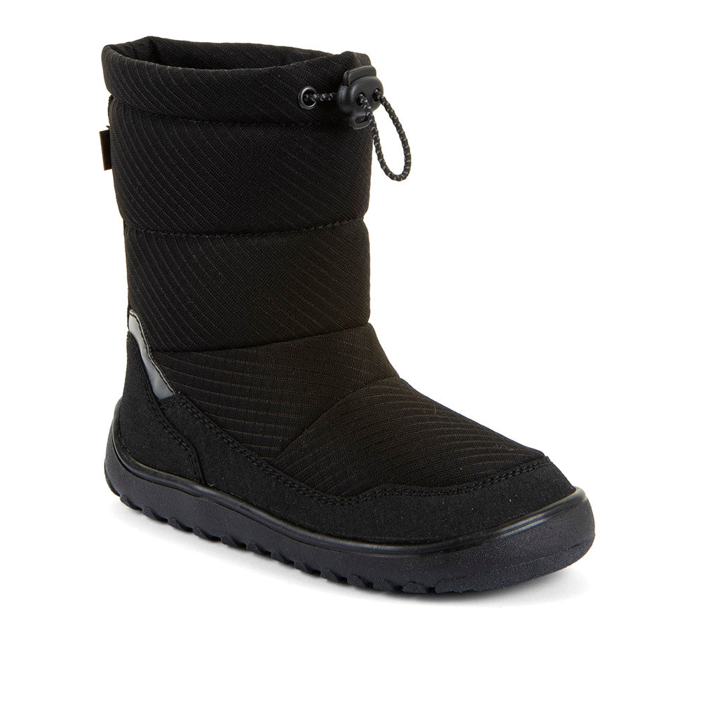 Barefoot UP TEX Snow Wool Boots in Black - Waterproof