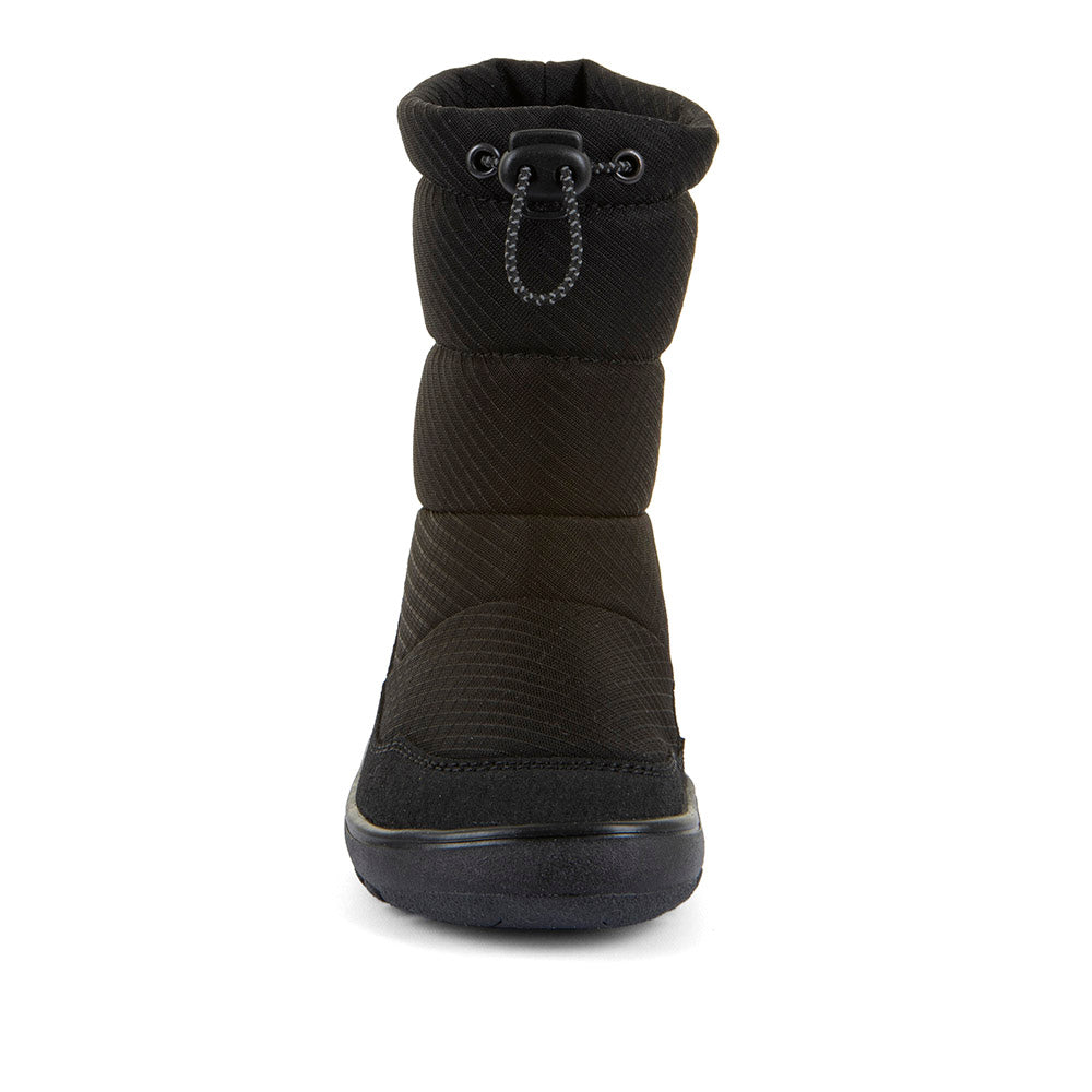 Barefoot UP TEX Snow Wool Boots in Black - Waterproof