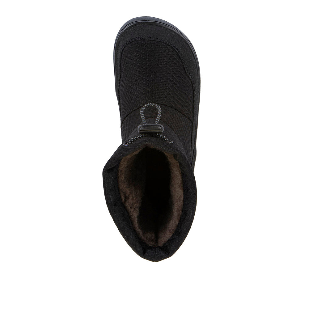 Barefoot UP TEX Snow Wool Boots in Black - Waterproof