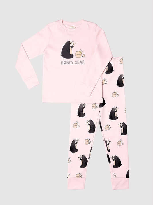 Honey Bear Kids PJ Set