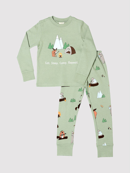 Camp Kids PJ Set