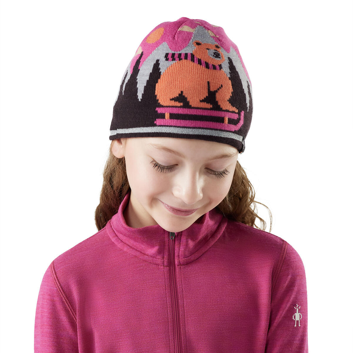Kids' Reversible Art Beanie