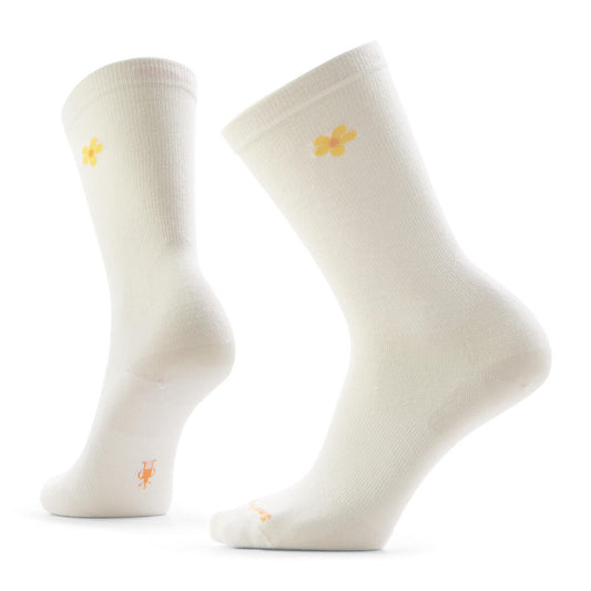 Women's Everyday Groovy Bloom Crew Socks
