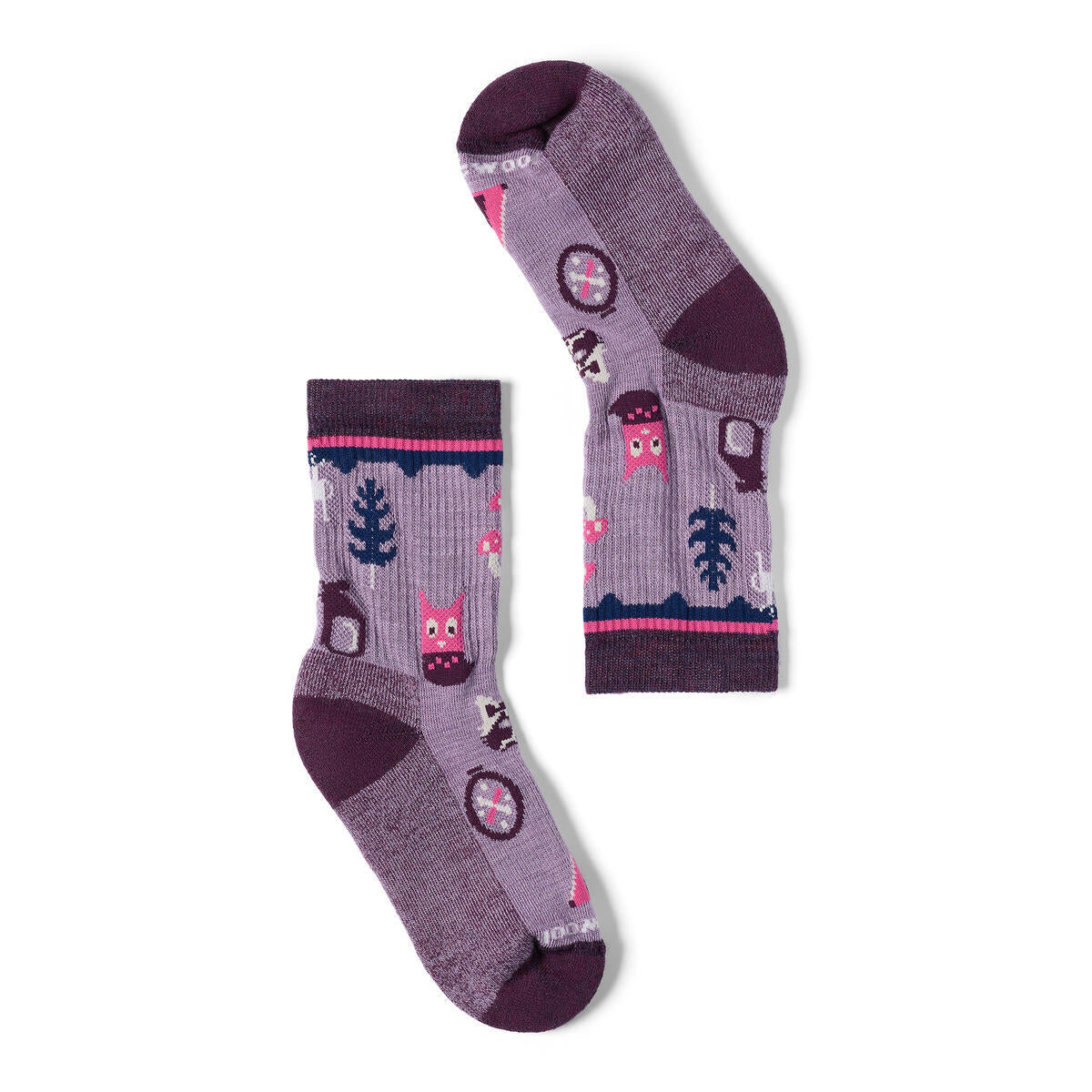 Kids' Hike Critter Cache Crew Socks
