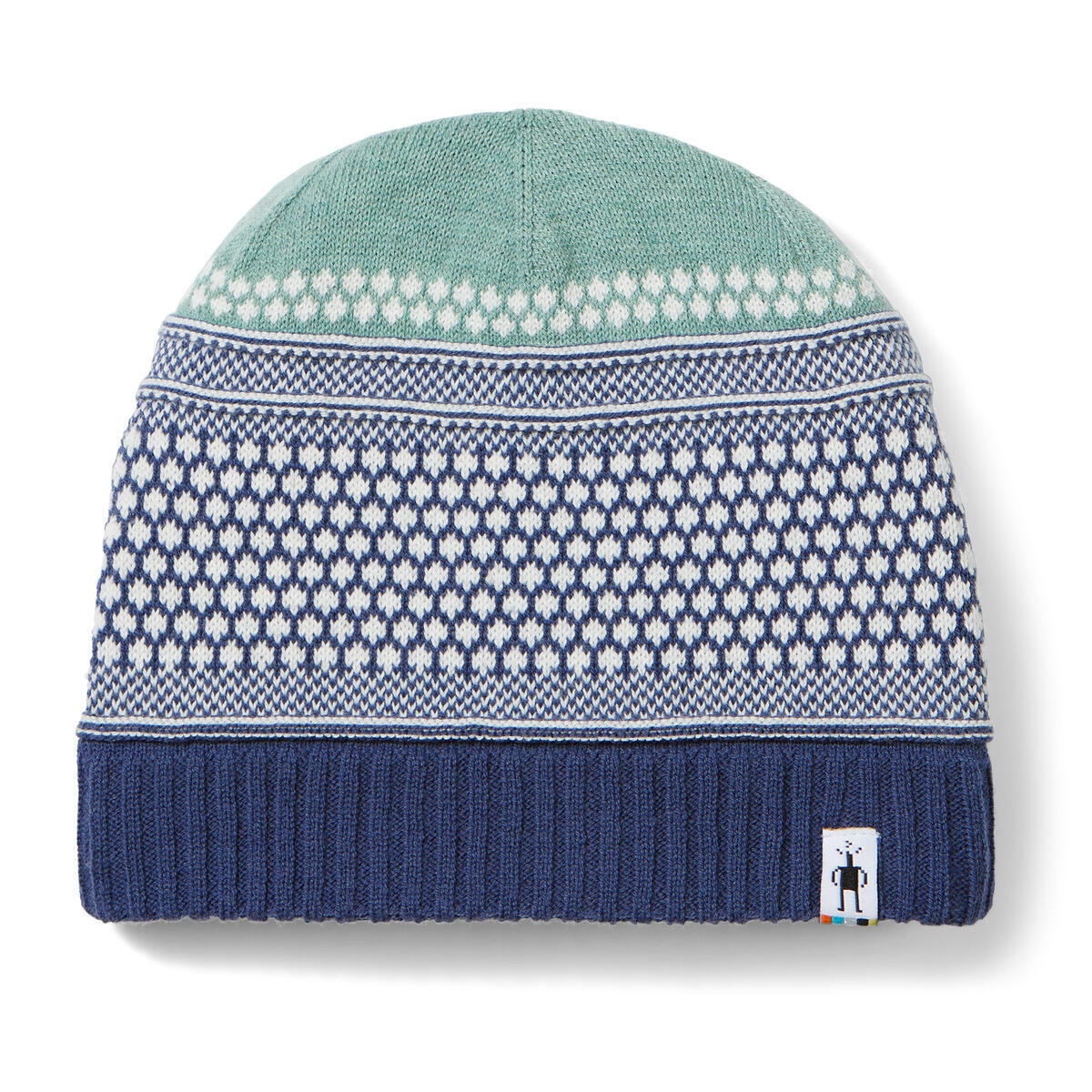 Popcorn Cable Reversible Beanie